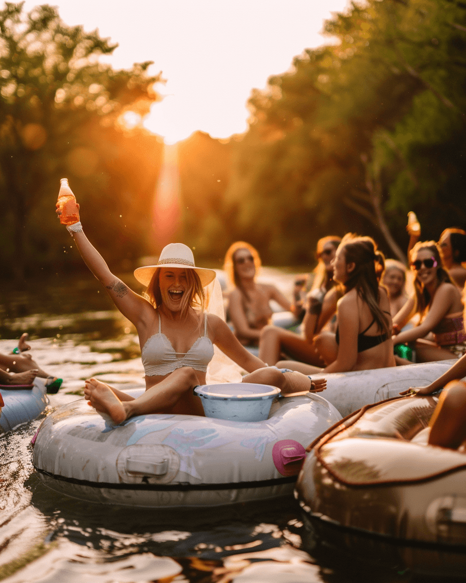 Austin river tubing party planning guide - celebrations and group events