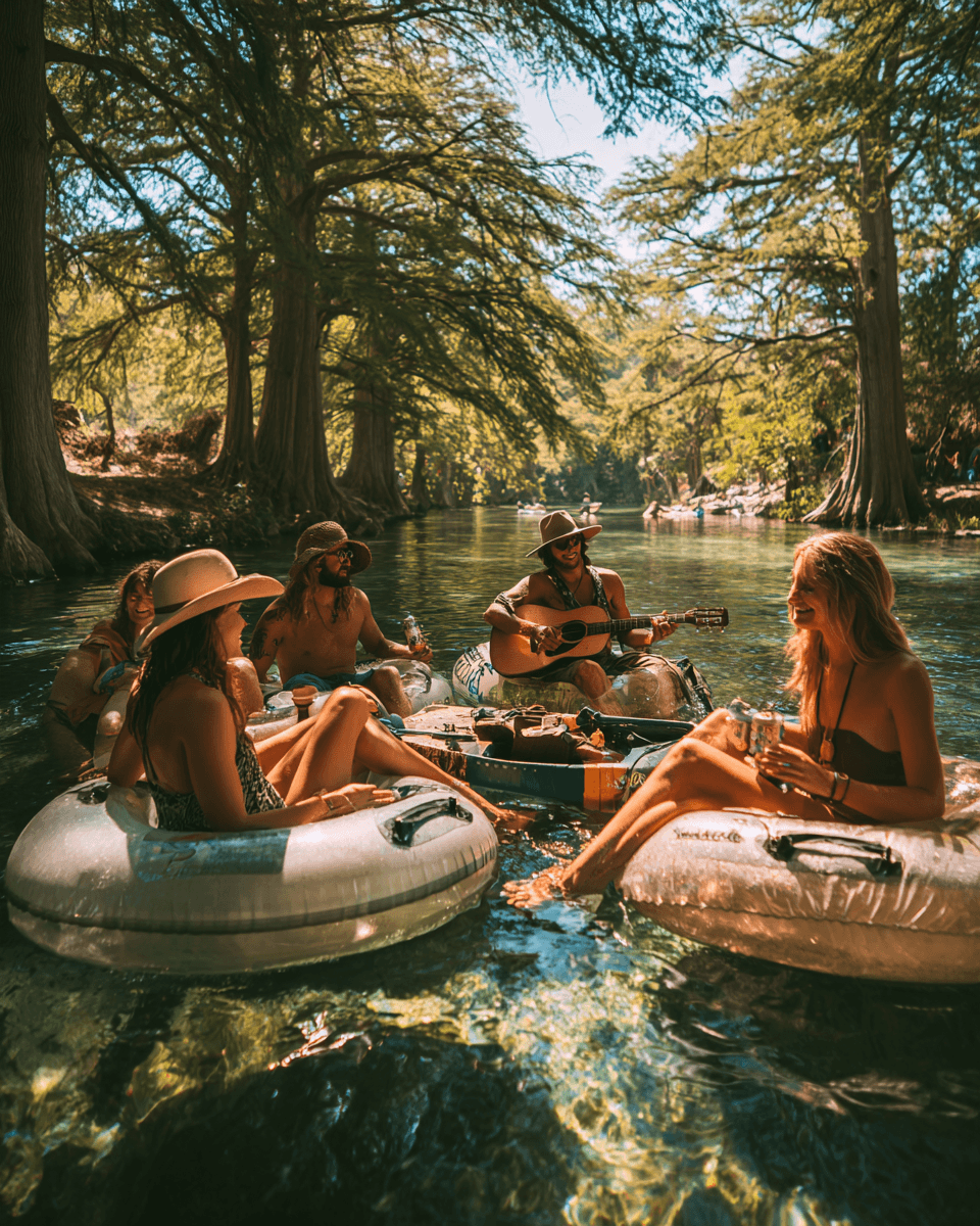 Austin river transportation shuttles to San Marcos, Guadalupe and Comal